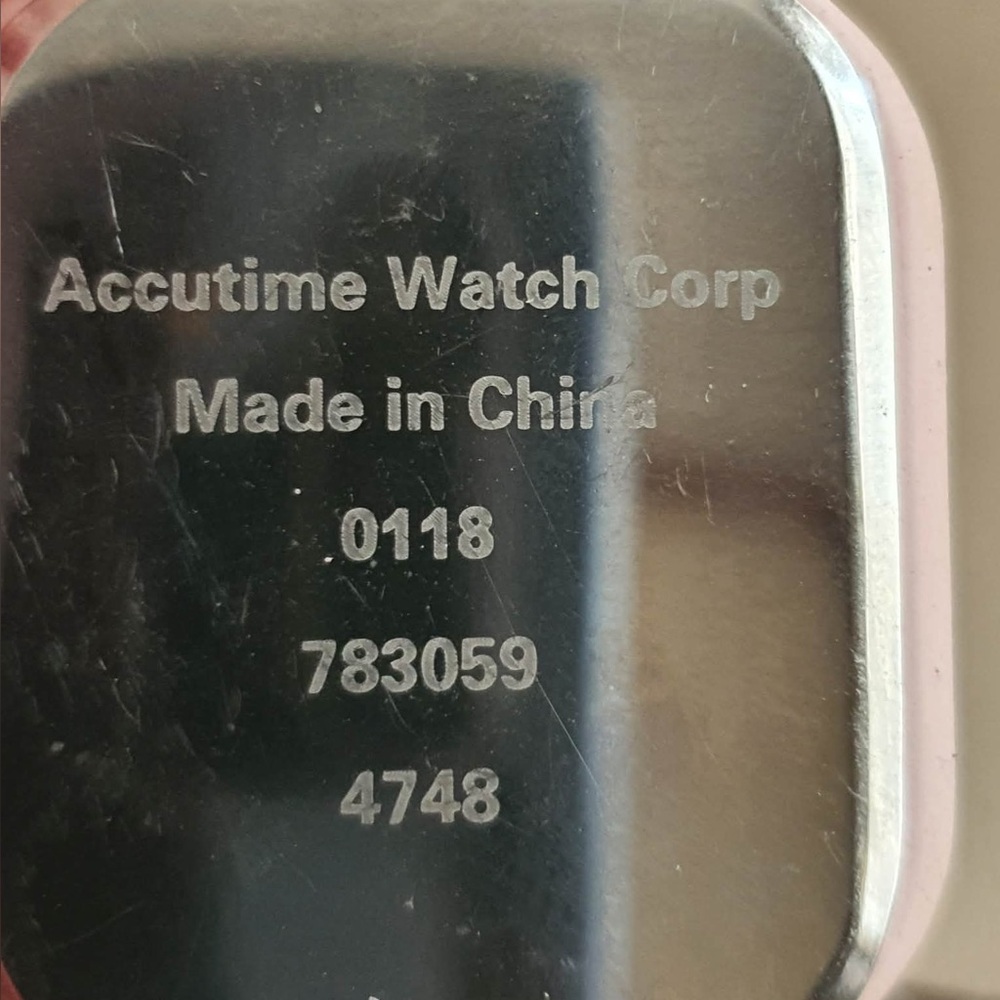 🦋10/$20🦋 Accutime Multicolor Silicone Touch Led Girl's Digital Watch - Picture 3 of 3
